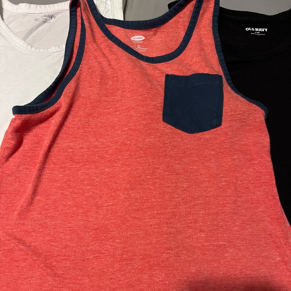 (3) tank tops